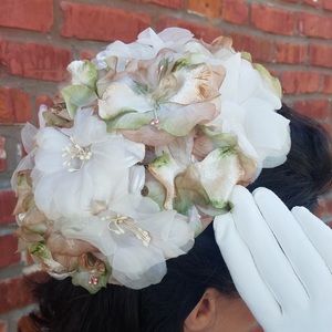 Vintage Floral Hat